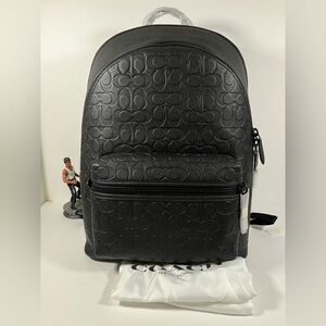 Coach Charter Backpack In Signature Leather NWT